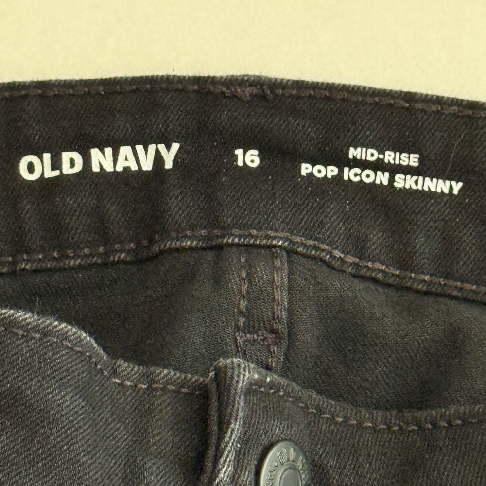 Old Navy Pop Icon Skinny Jeans size 16 - Picture 4 of 9